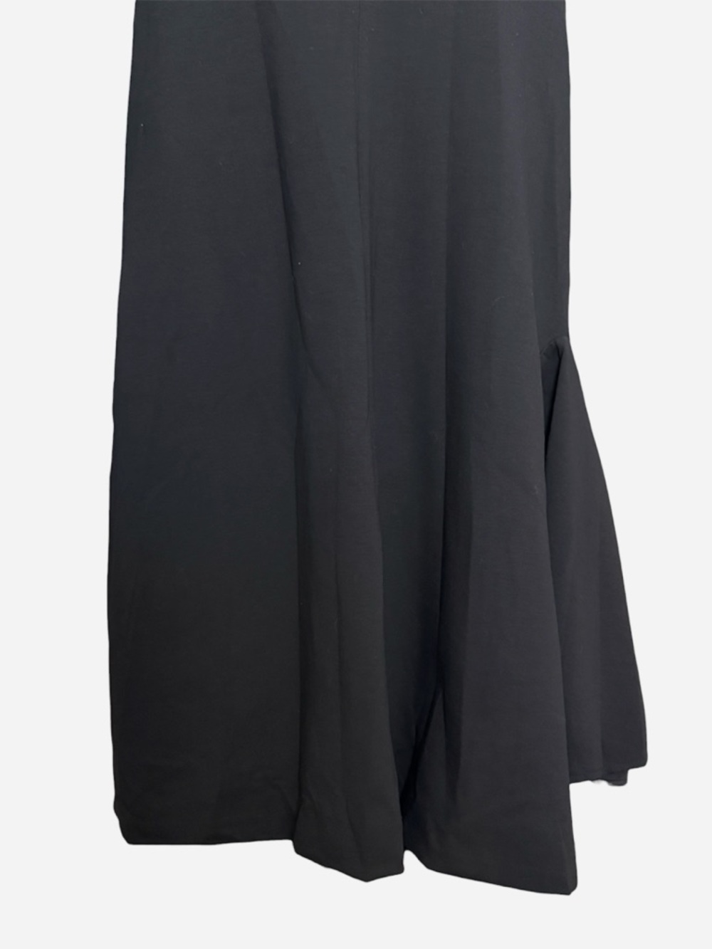 Fehaute Black Midi Dress Sleeveless Midi Ruffle Bow New Size 14 - Picture 8 of 13